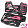 small pink tool set with donation to breast cancer research