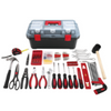 complete tool set with tool box