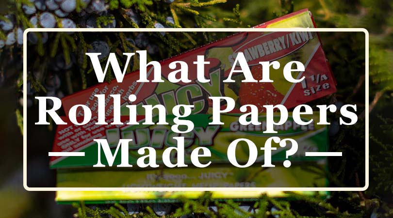 What are rolling paper made of?