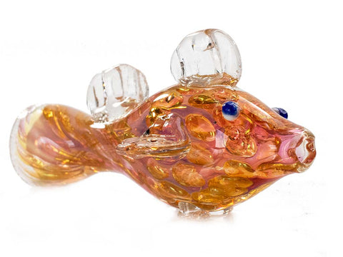 Gold Fish Chillum Pipe