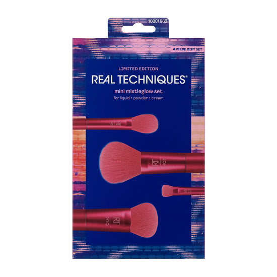 Real Techniques Limited Edition High Shine Mini Brush Kit, Travel