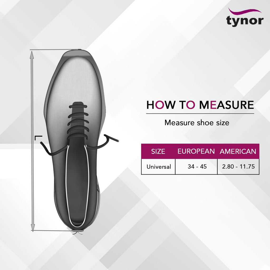 Bunion Splint Australia Size chart