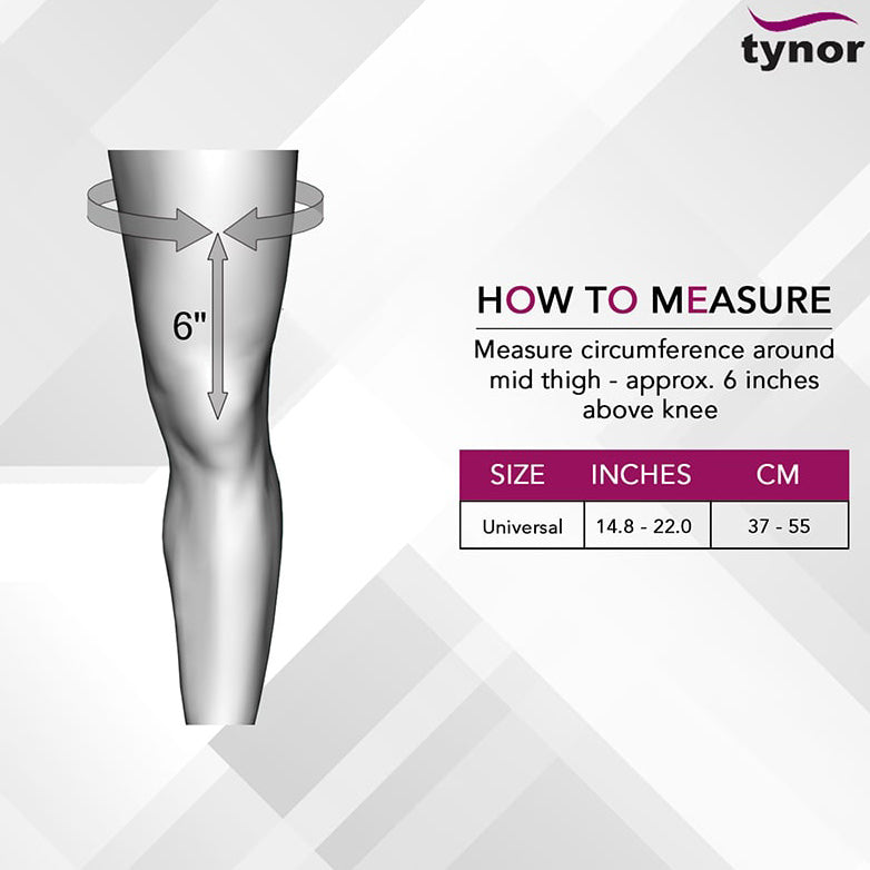 ROM_Knee_Brace-Size-chart