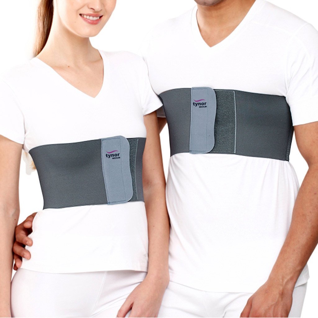 Braceon Rib Belt for fracture or pain in Rib & Chest (Small) : :  Health & Personal Care