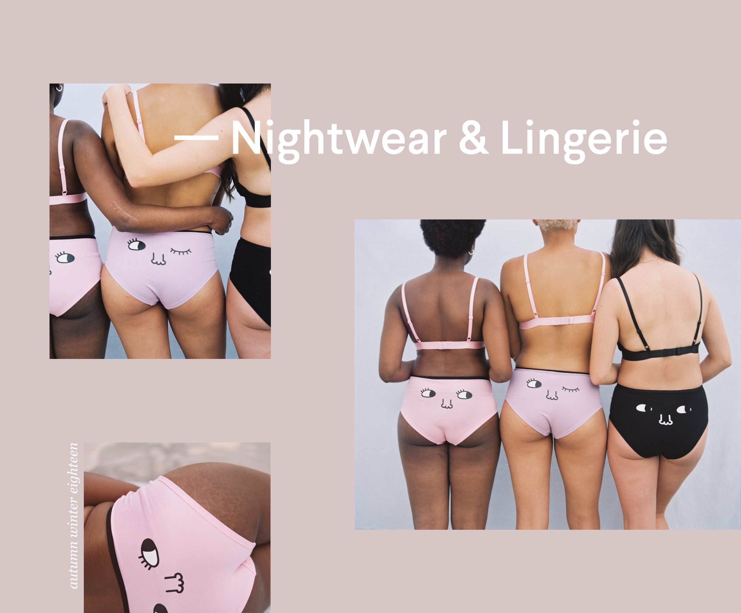 Nightwear & Lingerie AW18