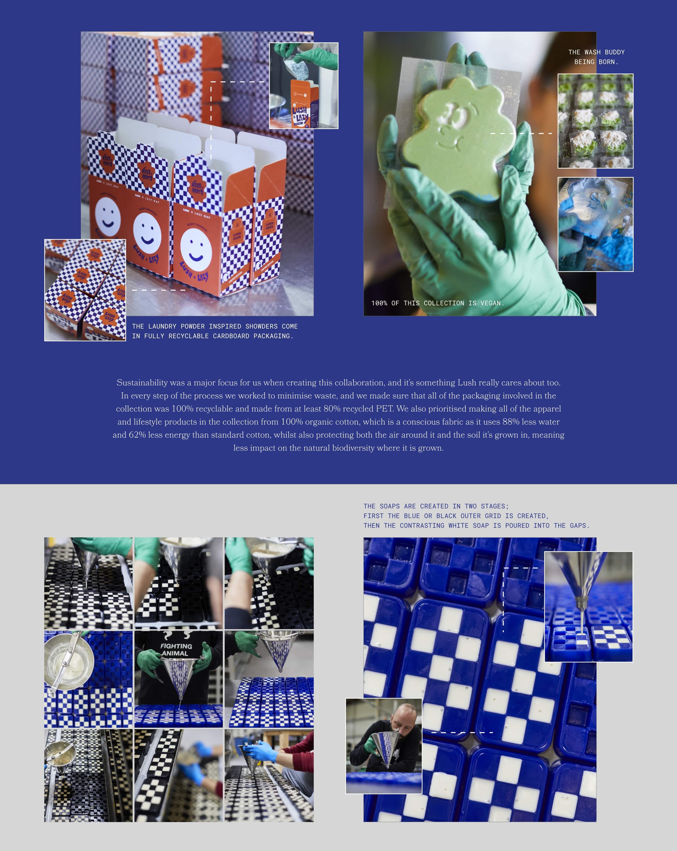 THE MAKING OF: LAZY OAF X LUSH SELF SERVICE