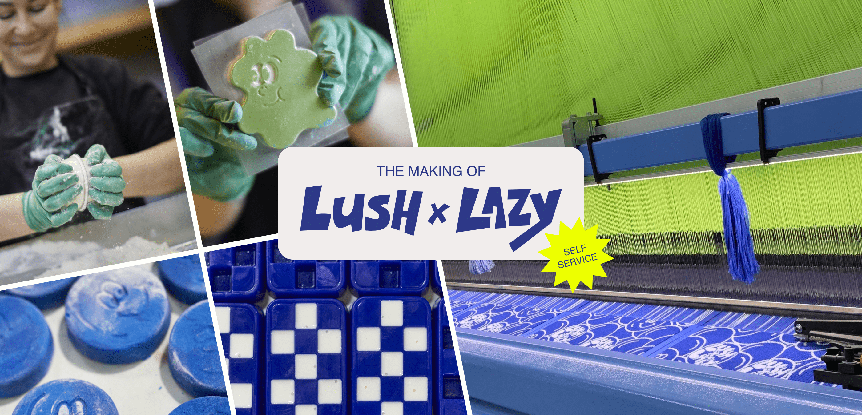 THE MAKING OF: LAZY OAF X LUSH SELF SERVICE