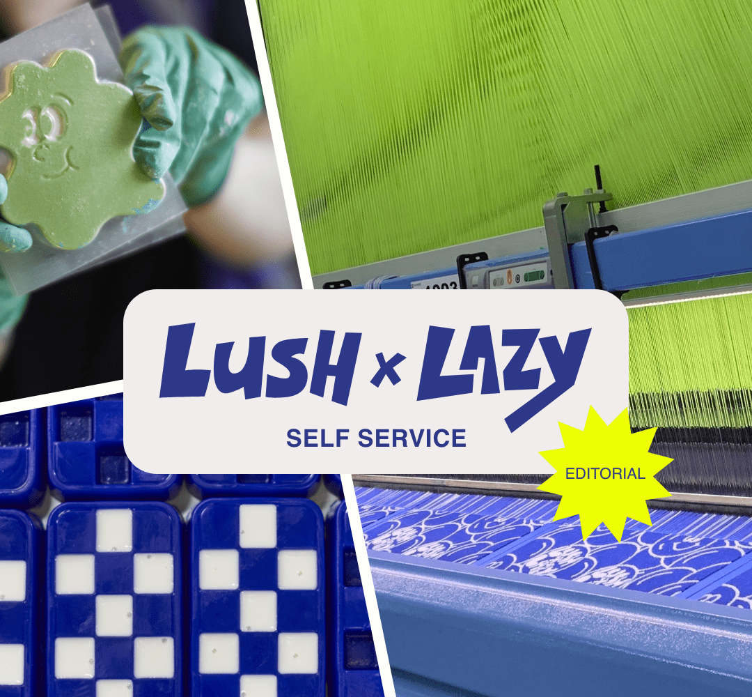 THE MAKING OF: LAZY OAF X LUSH SELF SERVICE