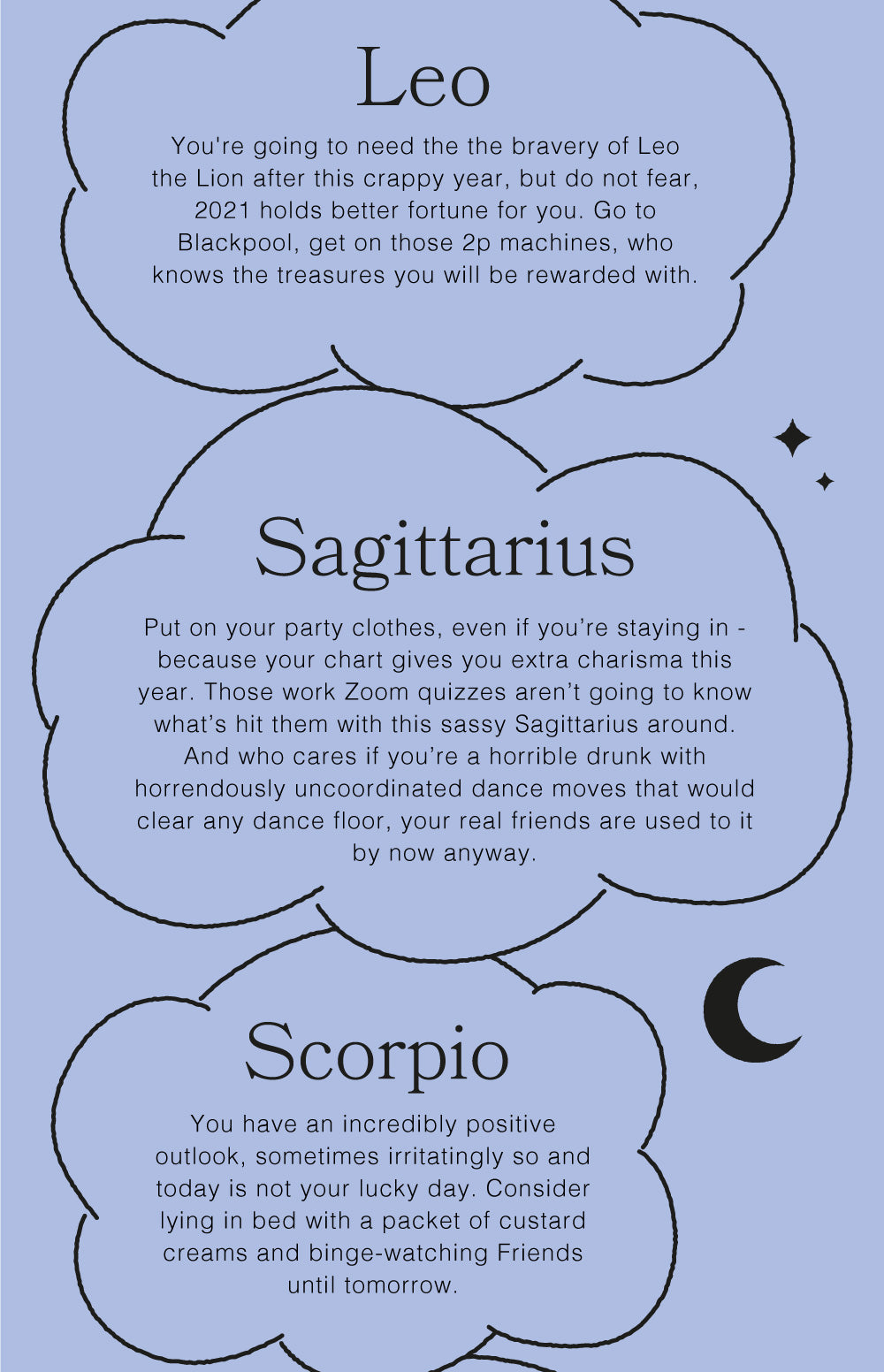 The Oafiac - Your 2021 Horoscopes