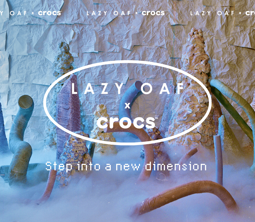 STEP INTO A NEW DIMENSION WITH LAZY OAF X CROCS