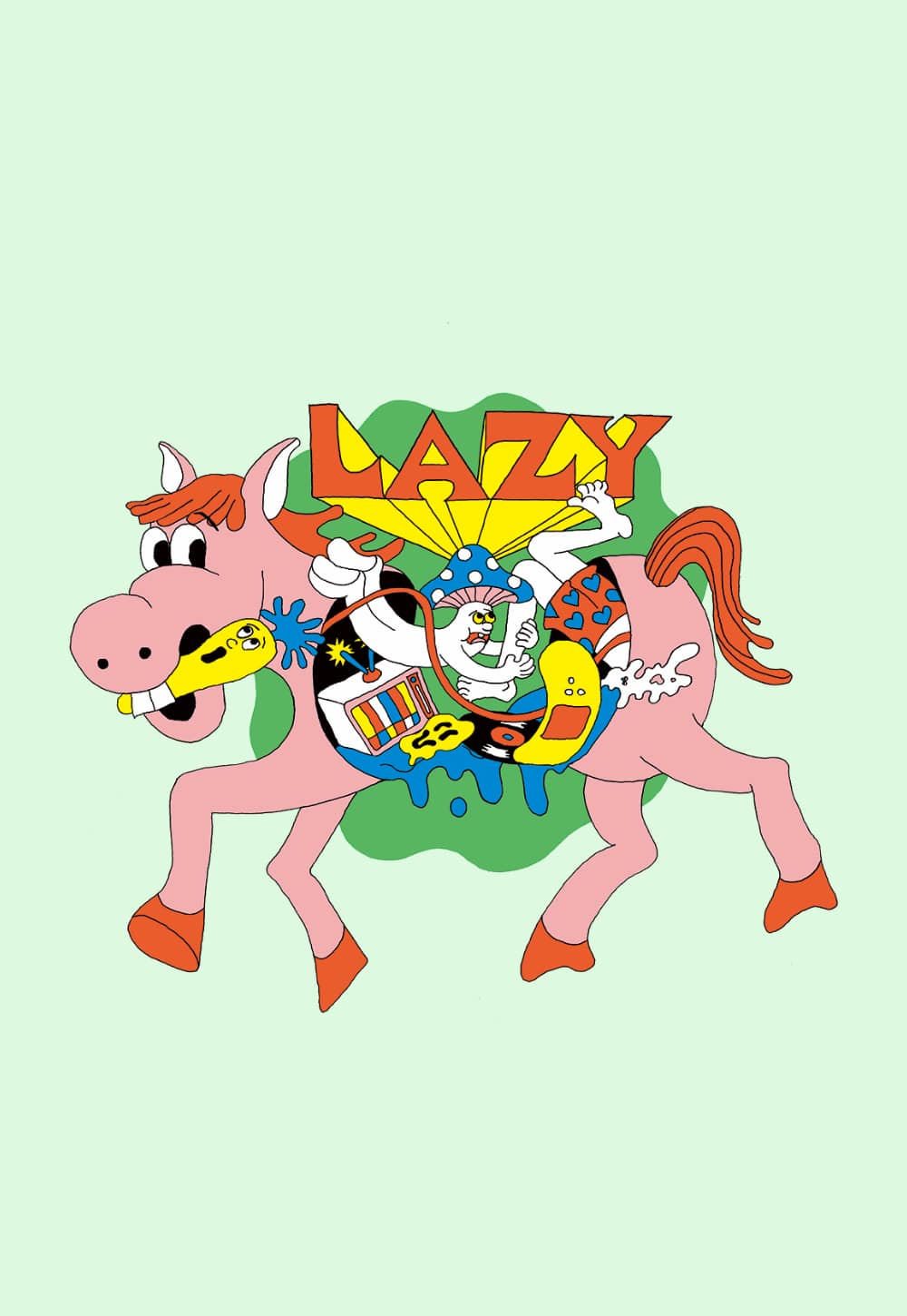 Lazy Oaf x Wakana Yamazaki