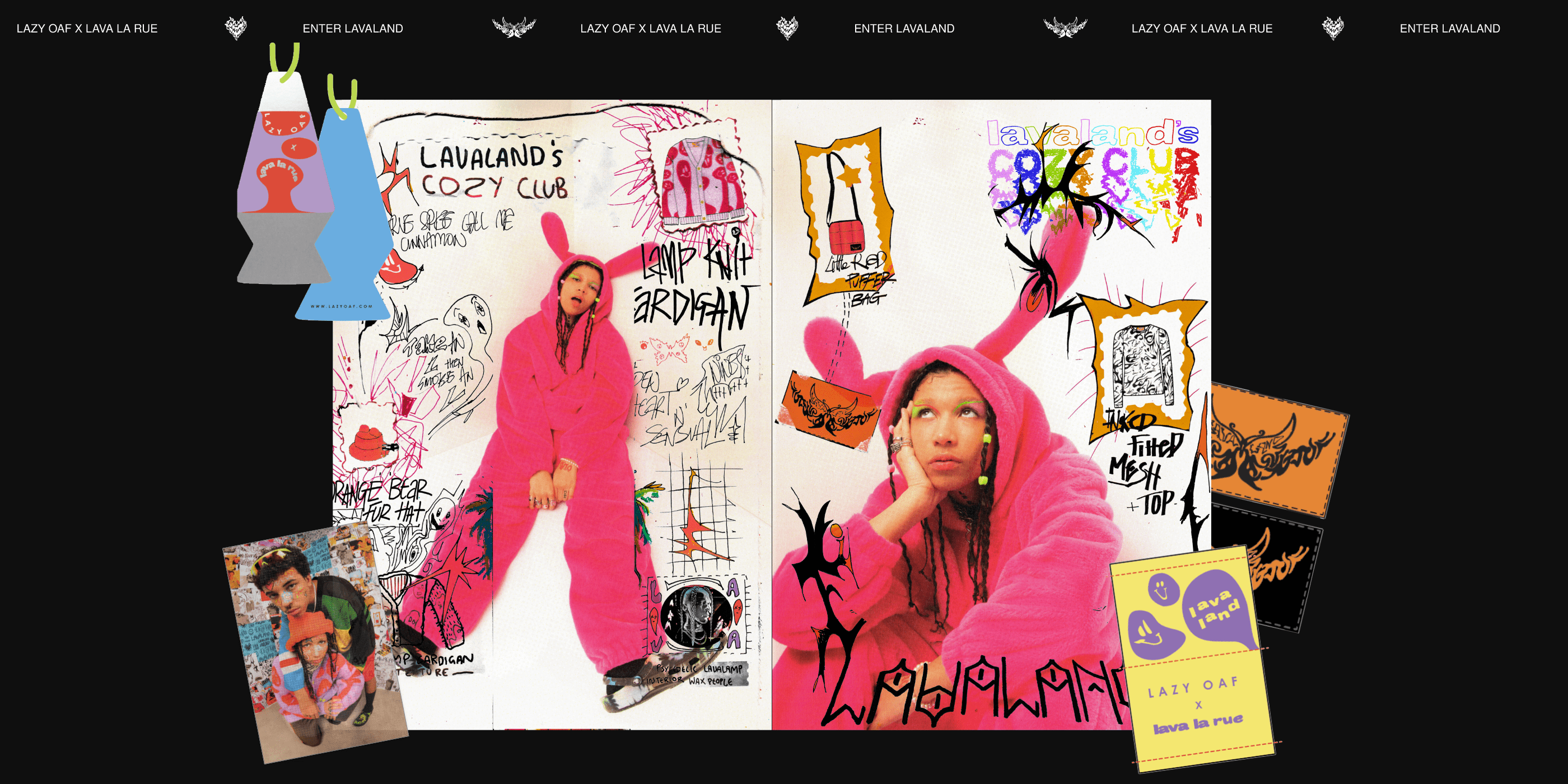 ENTER LAVALAND - LAZY OAF X LAVA LA RUE BTS