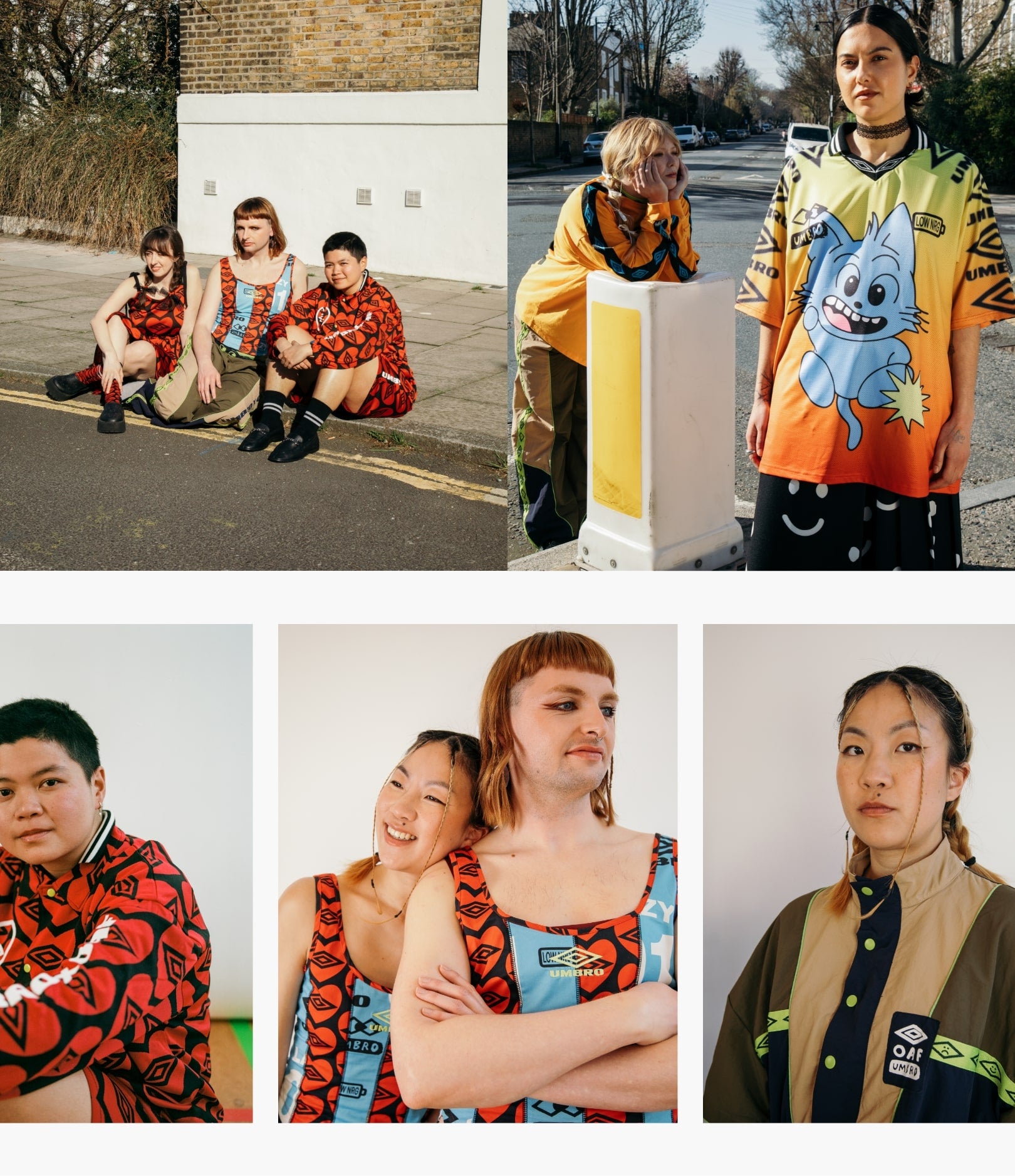 Lazy Oaf x Umbro: Editorial