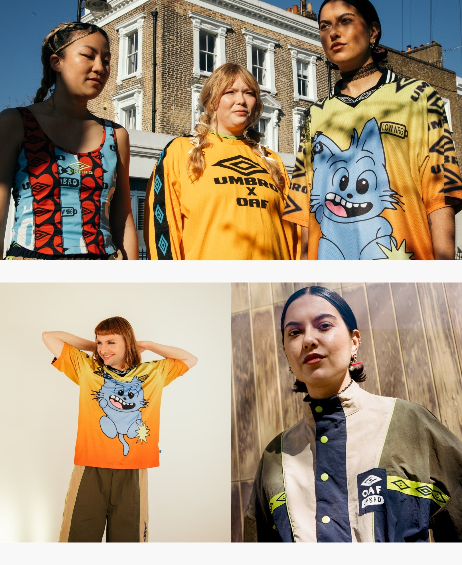 Lazy Oaf x Umbro: Editorial