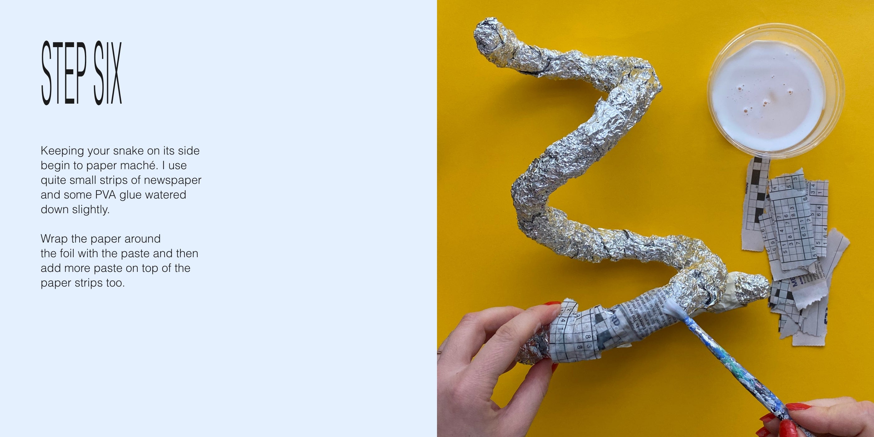 OAF Hacks: Paper Mache Snake