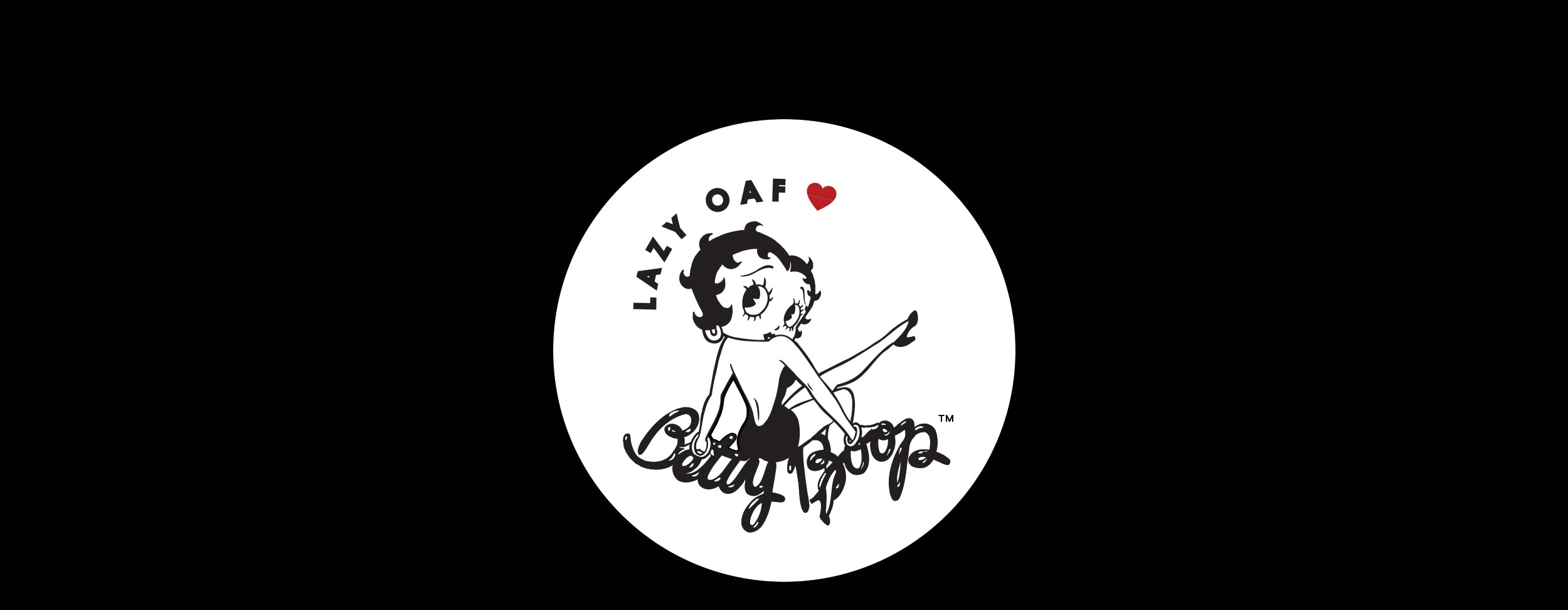 Betty Boop x Lazy Oaf