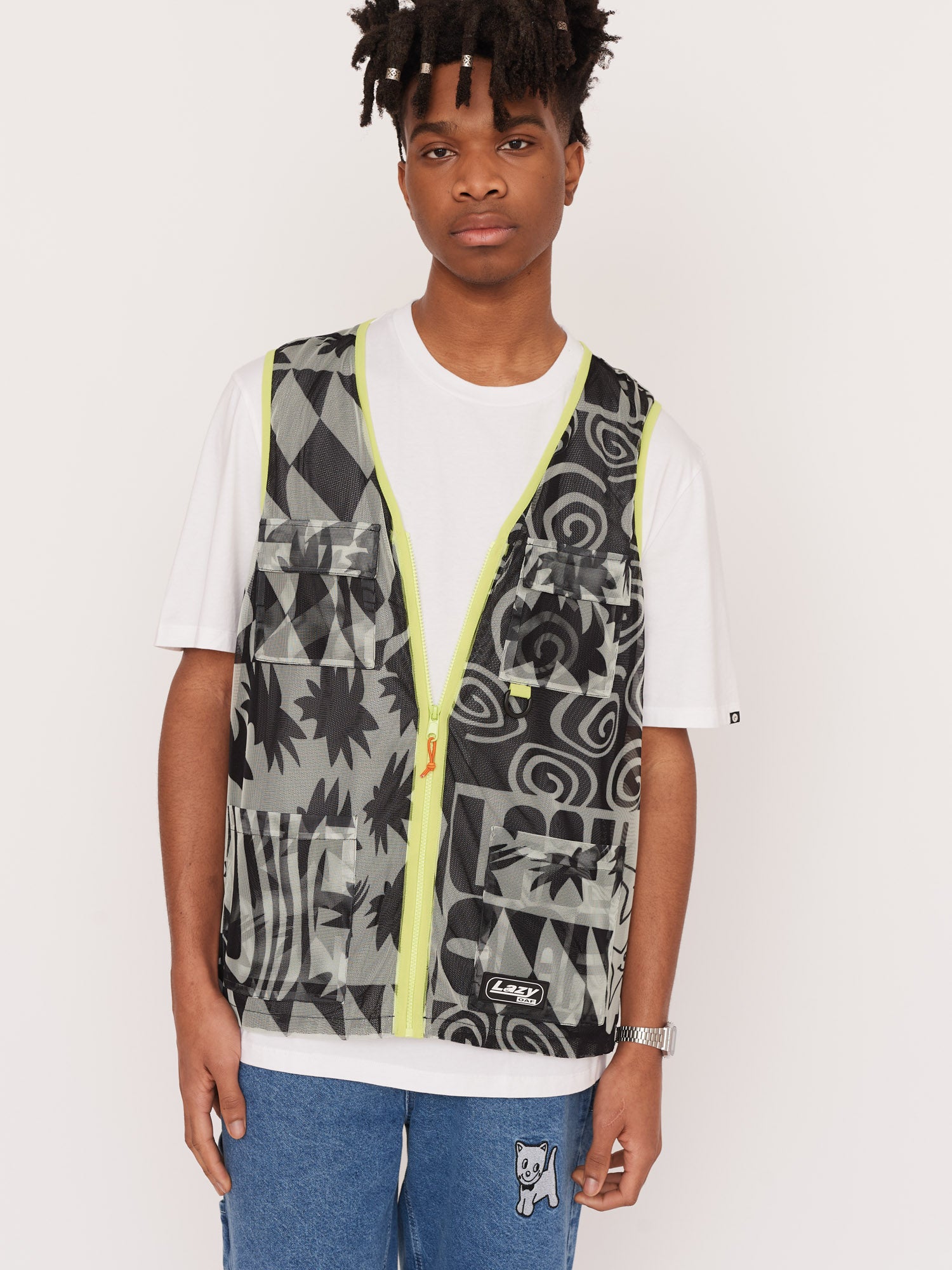 Ovonel Stores - Louis Vuitton Rubber Utility Gilet Jacket