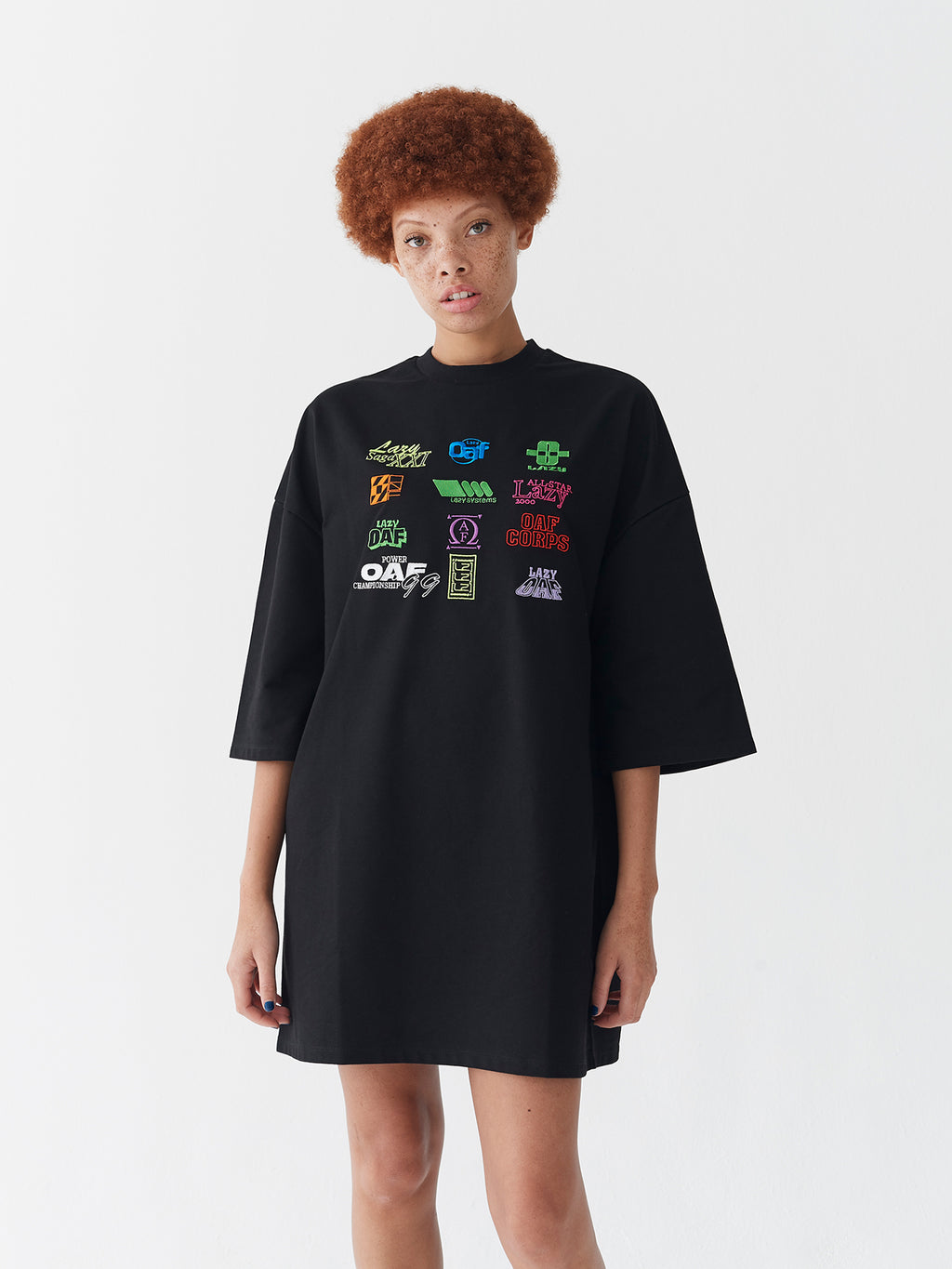 lazy oaf t shirt dress