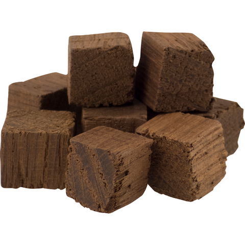 Oak blocks for extract making
