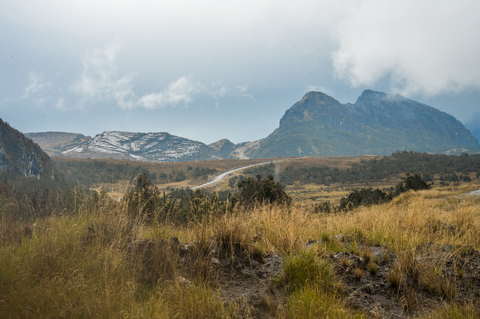 Lorentz national park in Indonesia