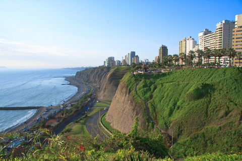 Coastal image of Lima