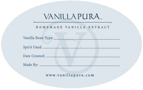 DIY: Vanilla Extract and Label Template
