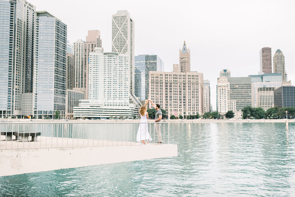 Chicago engagement session