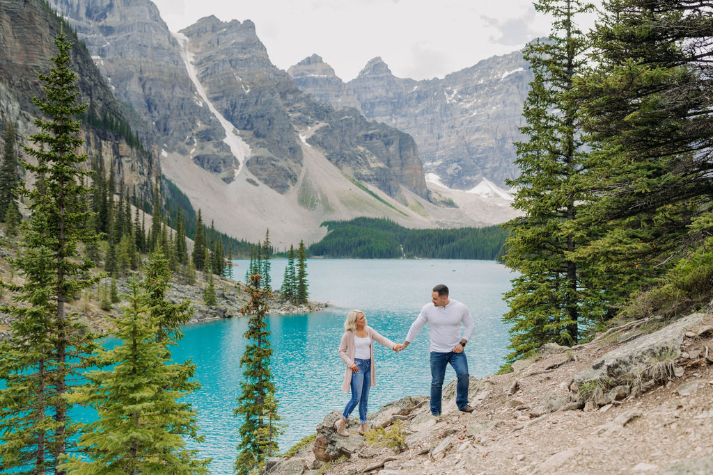 Banff Canada wedding engagement proposal