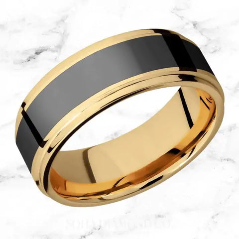 wedding band style for men