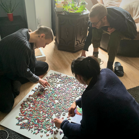 Puzzling Together at the Willow Monastic Academy