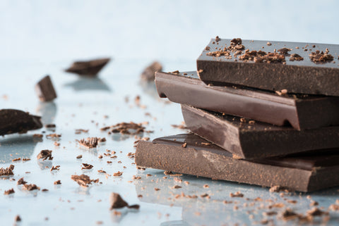 Dark chocolate helps to hydrate your skin