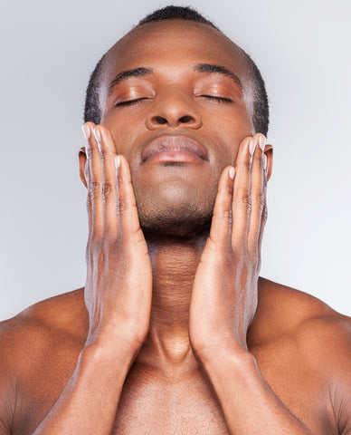 12 Ways to Look Younger INSTANTLY. Man with tight, smooth skin