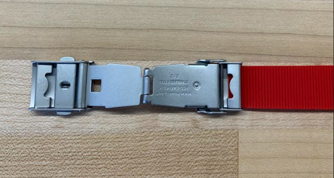 Step One: The band and clasp will arrive to you separated as shown in the image below. 