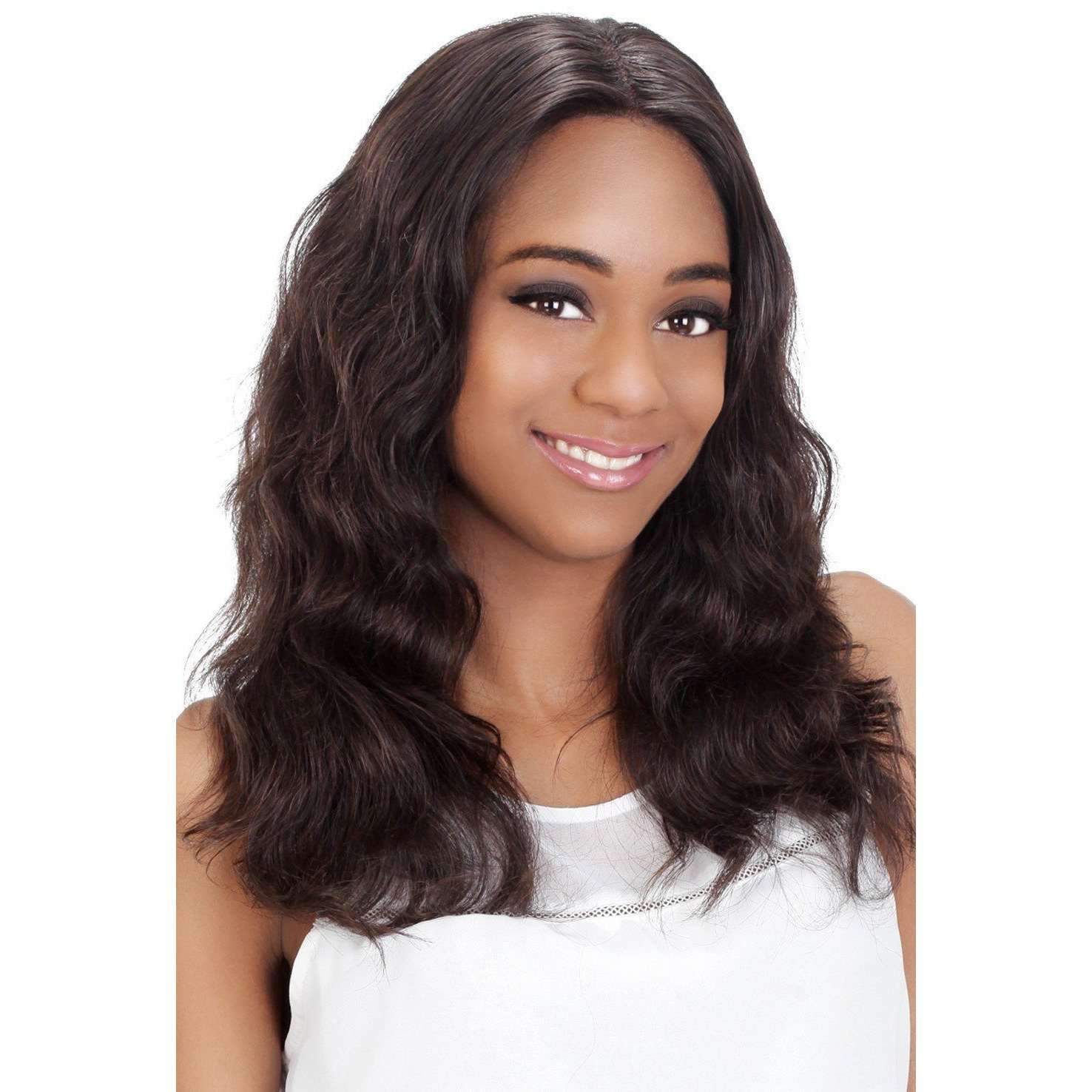 Shawna 100 Remi Human Hair Wig Lace Front Traditional Cap African American Wigs