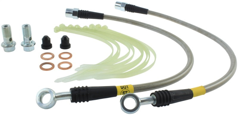 StopTech 02-03 Audi S6 Rear Stainless Steel Brake Line Kit