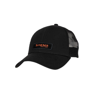 S22 Simms Small Fit Fish It Well Forever Trucker Black One Size