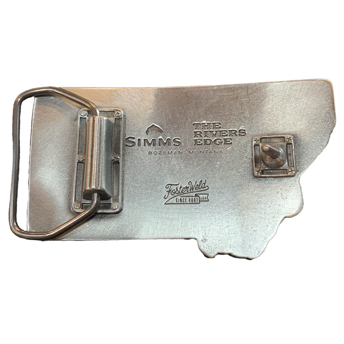 Montana Leather Company Stainless Steel Roller Buckle