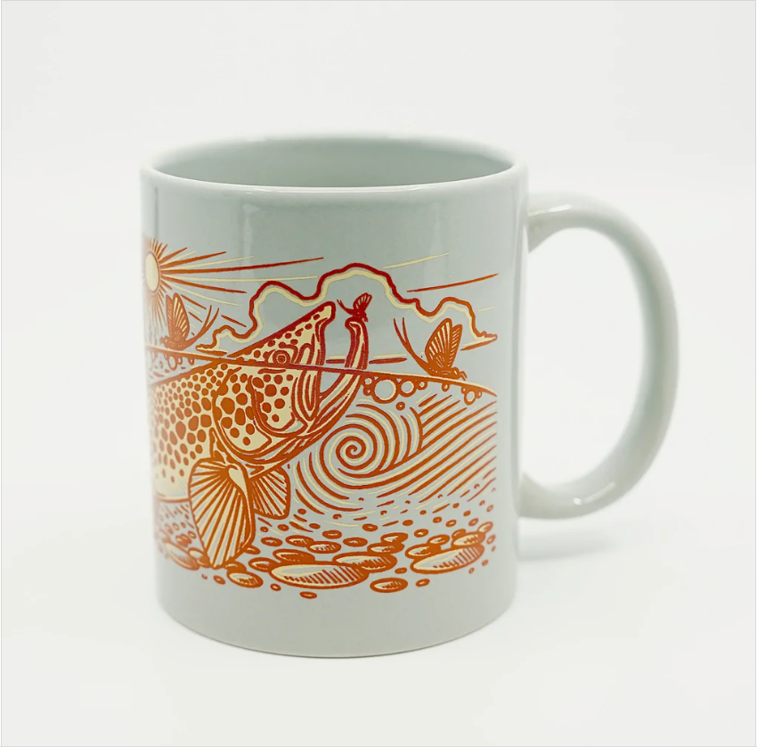 Travel Coffee Mugs – Fish Face Series | Derek DeYoung