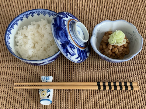 Natto served with Rice