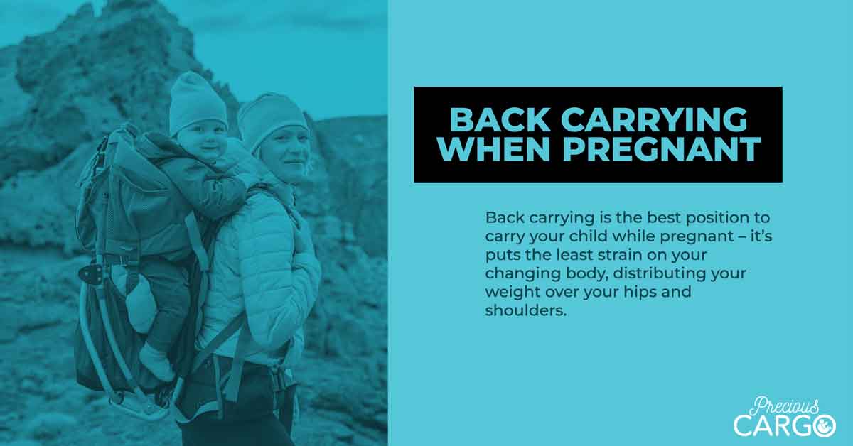 Safe Back Carrying while Pregnant