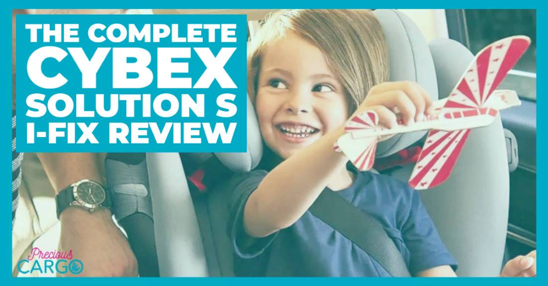 Cybex Gold Solution S2 i-Fix Child's Car Seat, For Cars With and Without  ISOFIX, Group 2/3 (15-50 kg), From Approx. 3 to 12 Years, Granite Black :  CYBEX: : Baby Products