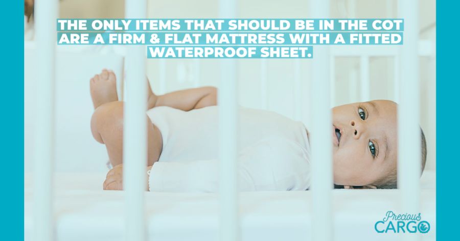 what should be in a cot