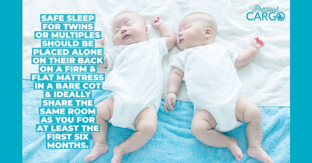 what is safe sleep for twins