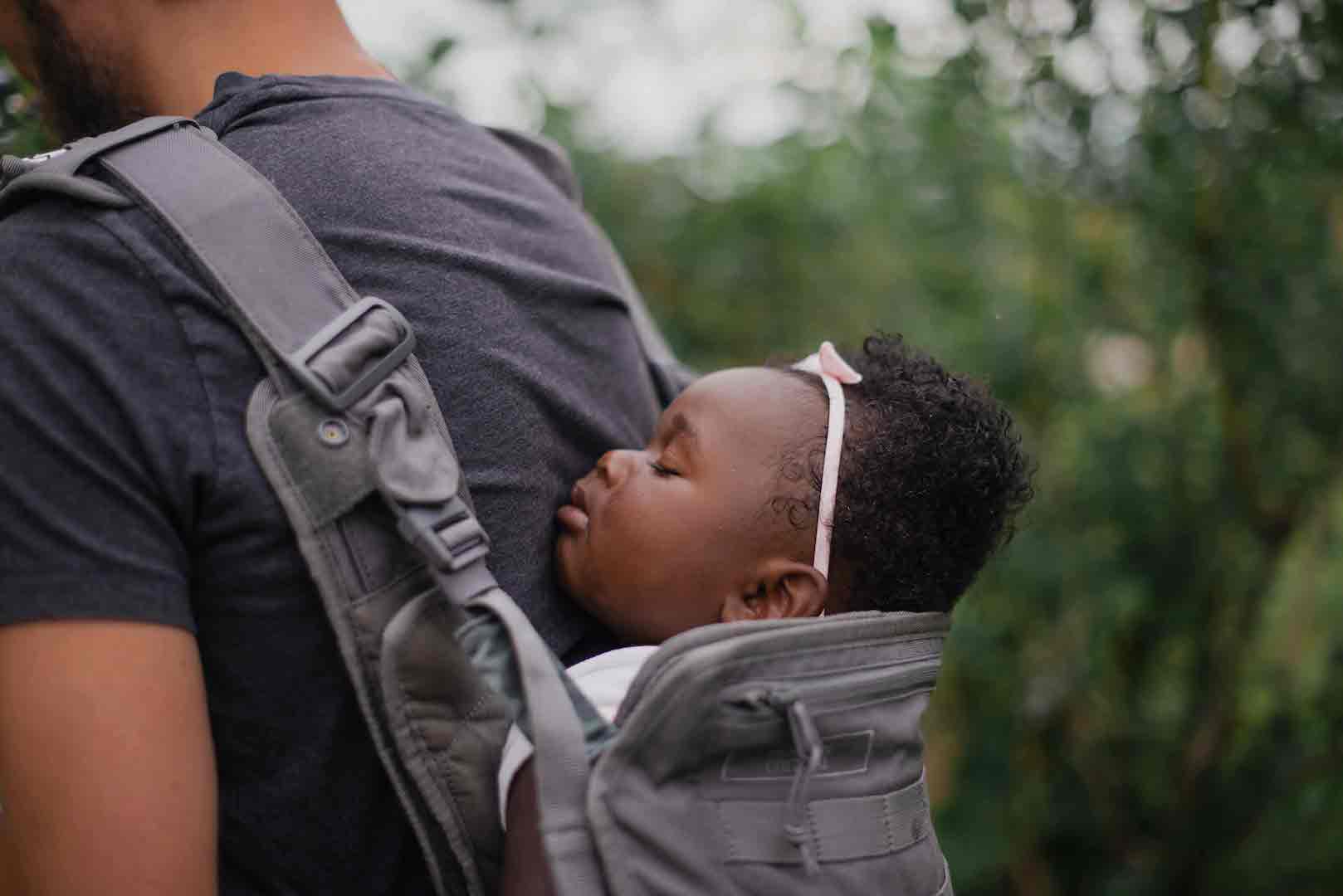 is it safe for baby to sleep in baby carrier
