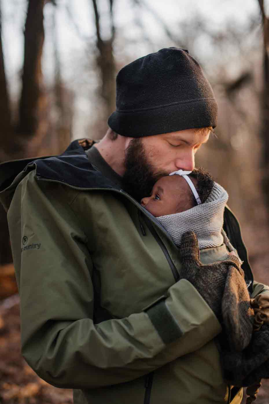 baby wearing benefits for dads