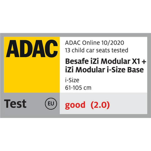 besafe izi modular X1 adac safety rating