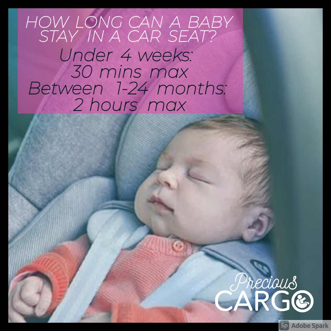 how long can baby stay in car seat