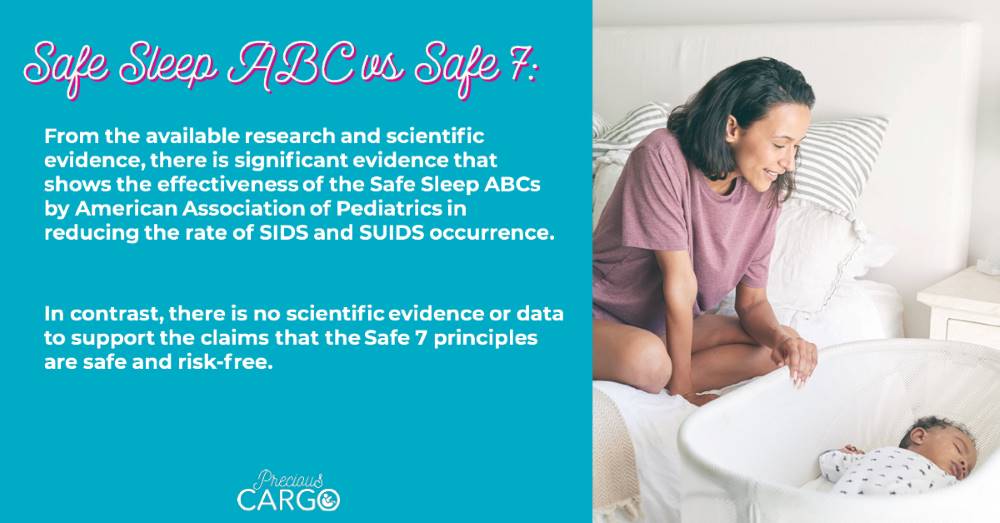 safe sleep ABCs vs Safe 7