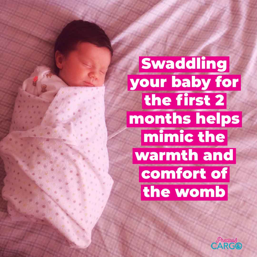 swaddling your newborn baby