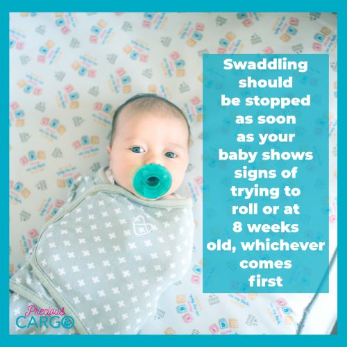 when to stop swaddling